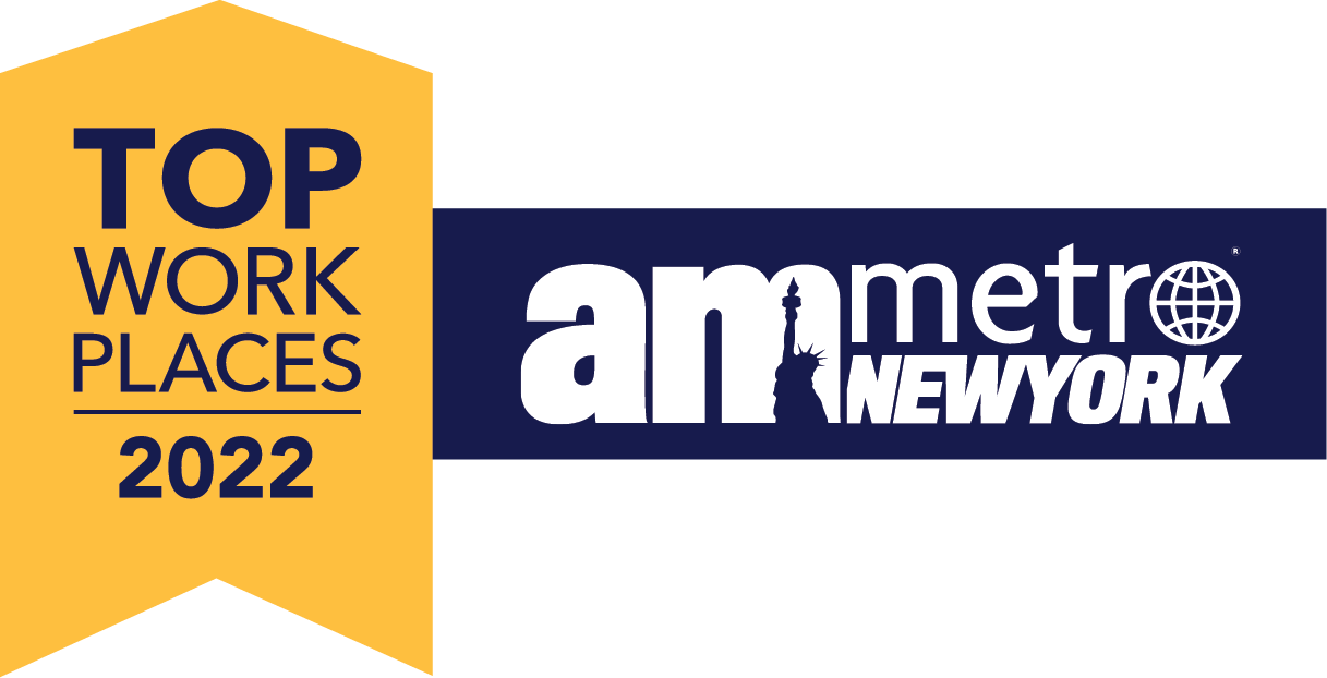 Capital One NYC Top Workplaces 2022 from amMetro New York